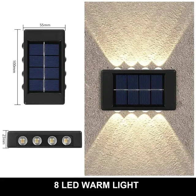 Moda Home Minimalist Outdoor Wall Light Waterproof LED Security and Decor