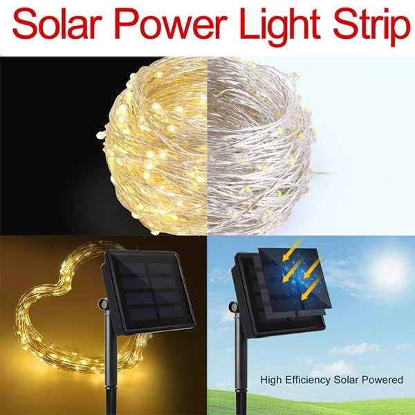 Moda Home LED Light Outdoor Garden Fairy String Light Led Twinkle Waterproof