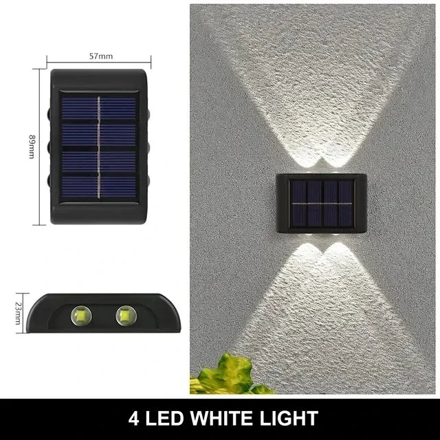 Moda Home Minimalist Outdoor Wall Light Waterproof LED Security and Decor