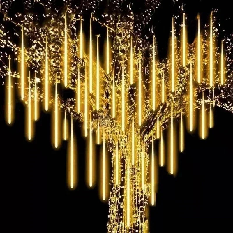 Moda Home Led Light Outdoor Meteor Shower Rain Lights Waterproof Garden Decor Outdoor Street Garland New Year Christmas Decoration