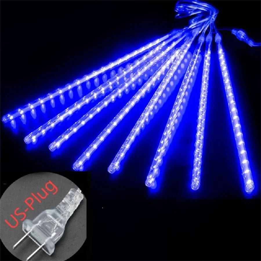 Moda Home Led Light Outdoor Meteor Shower Rain Lights Waterproof Garden Decor Outdoor Street Garland New Year Christmas Decoration