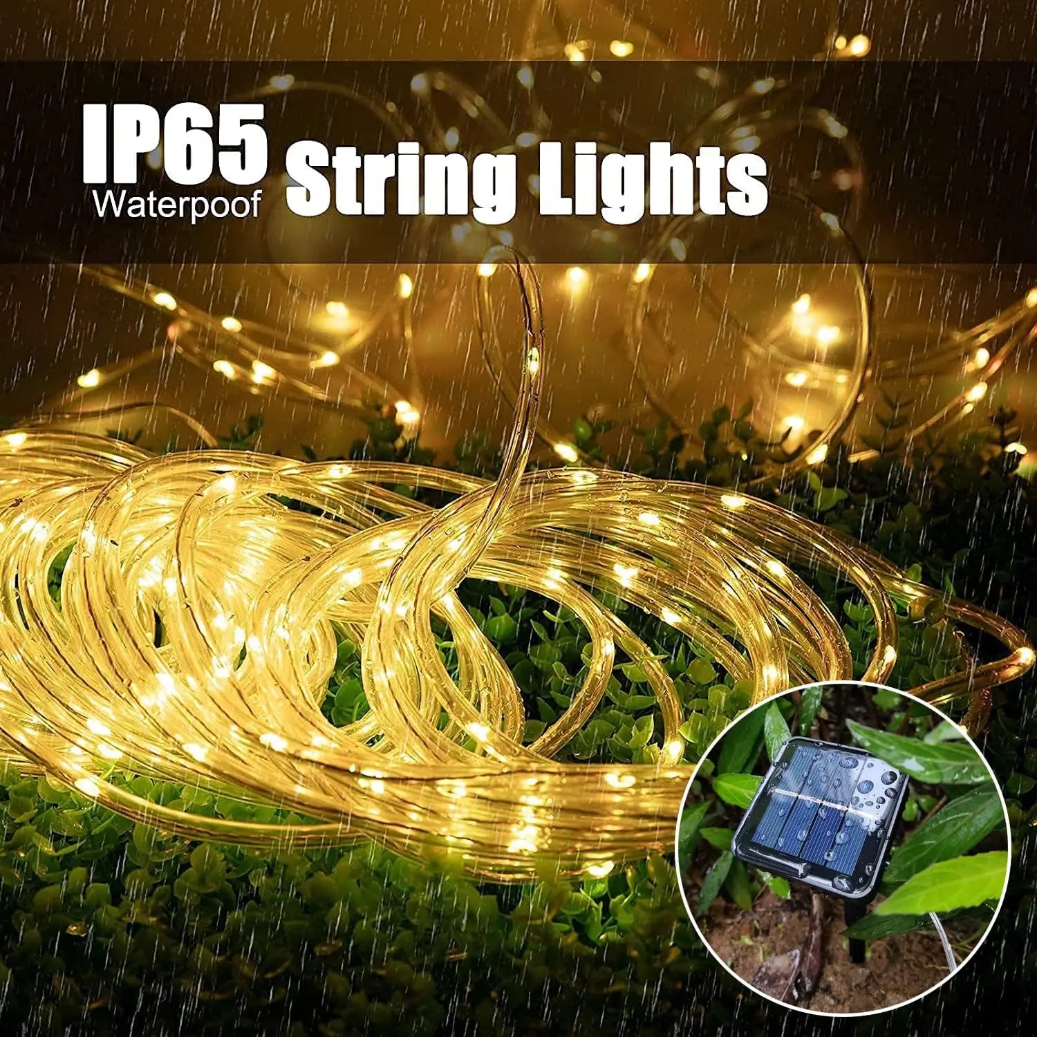 Moda Home String Lights Outdoor Waterproof LED Strip