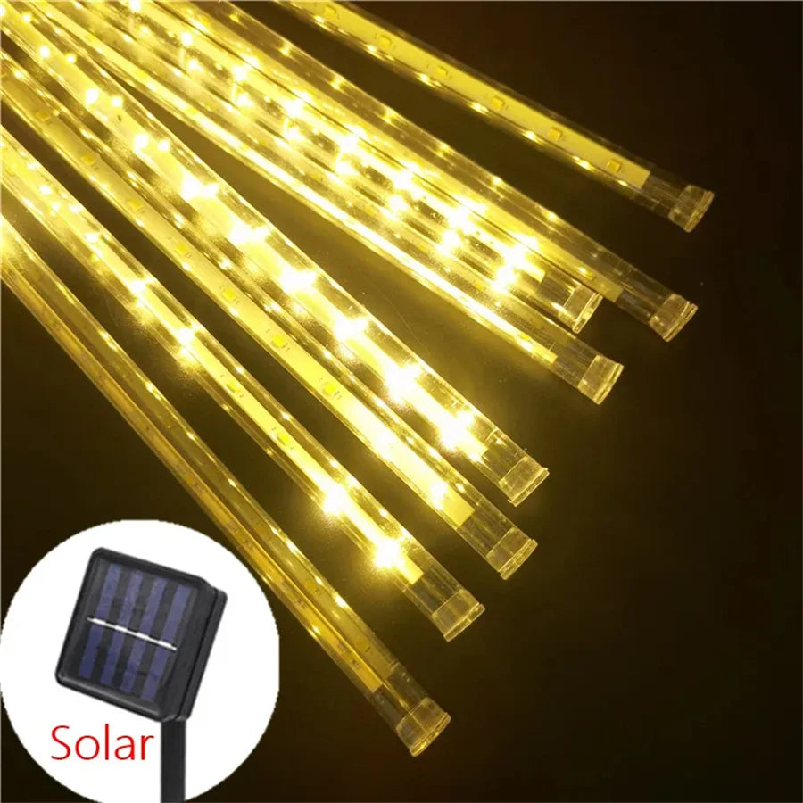 Moda Home Led Light Outdoor Meteor Shower Rain Lights Waterproof Garden Decor Outdoor Street Garland New Year Christmas Decoration