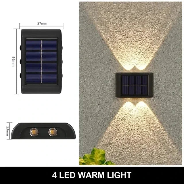 Moda Home Minimalist Outdoor Wall Light Waterproof LED Security and Decor
