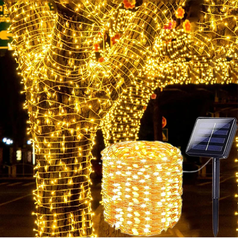 Moda Home LED Light Outdoor Garden Fairy String Light Led Twinkle Waterproof