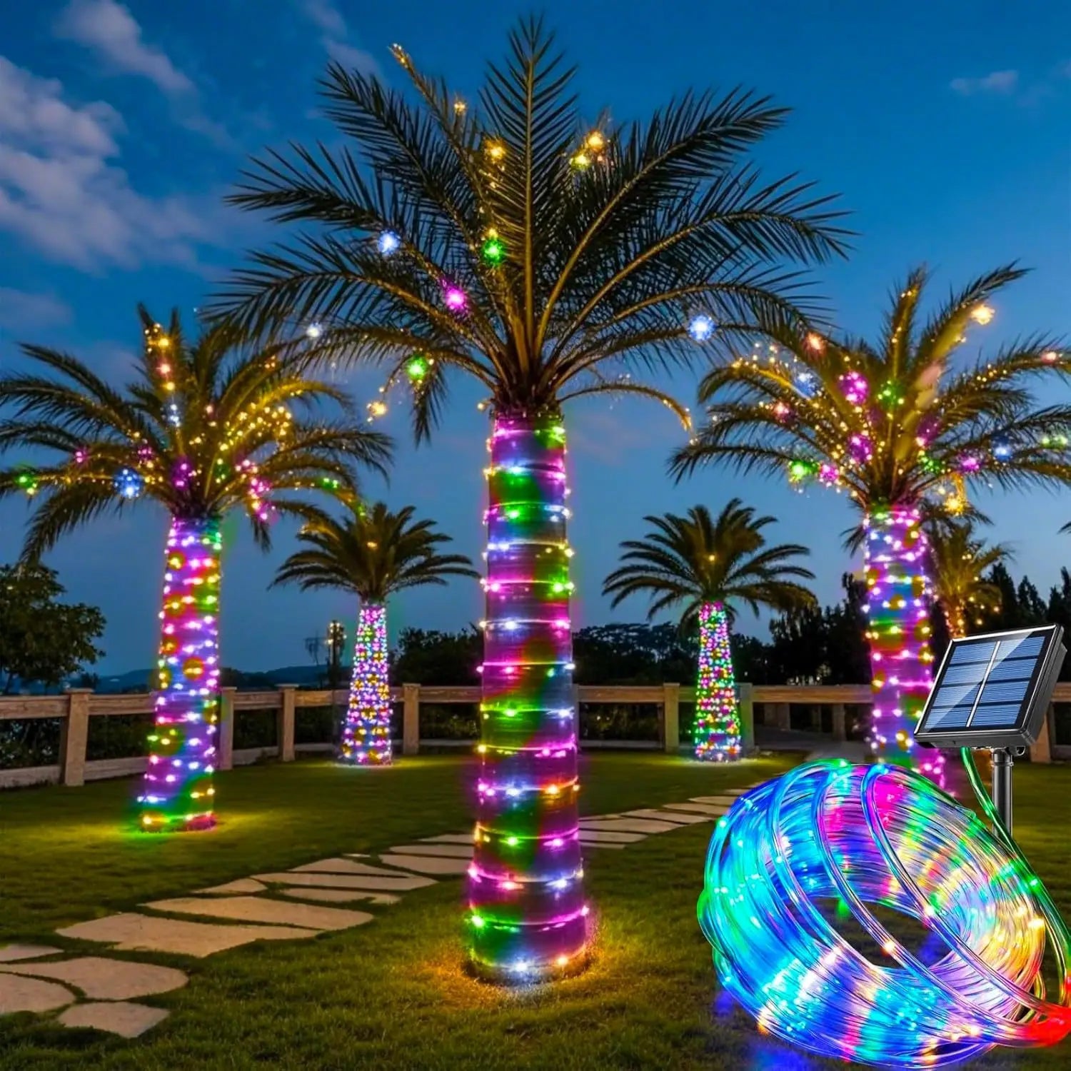 Moda Home String Lights Outdoor Waterproof LED Strip