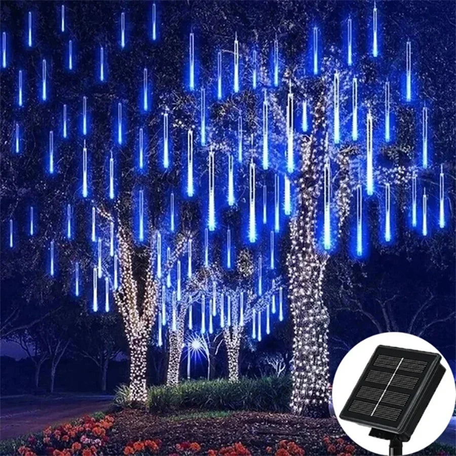 Moda Home Led Light Outdoor Meteor Shower Rain Lights Waterproof Garden Decor Outdoor Street Garland New Year Christmas Decoration