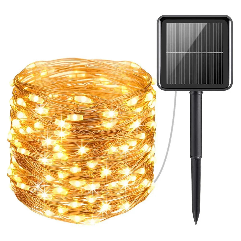 Moda Home LED Light Outdoor Garden Fairy String Light Led Twinkle Waterproof