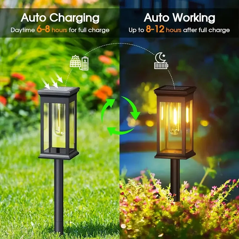 Moda Home Pathway Elegant Outdoor Pathway Light-Waterproof Garden IIIumination