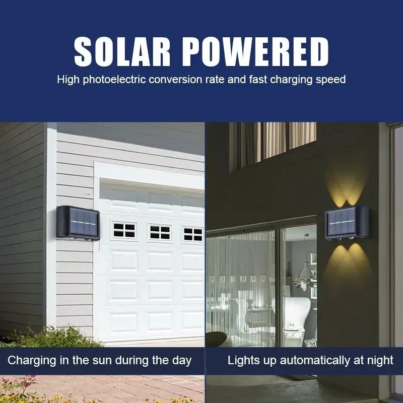 Moda Home Minimalist Outdoor Wall Light Waterproof LED Security and Decor