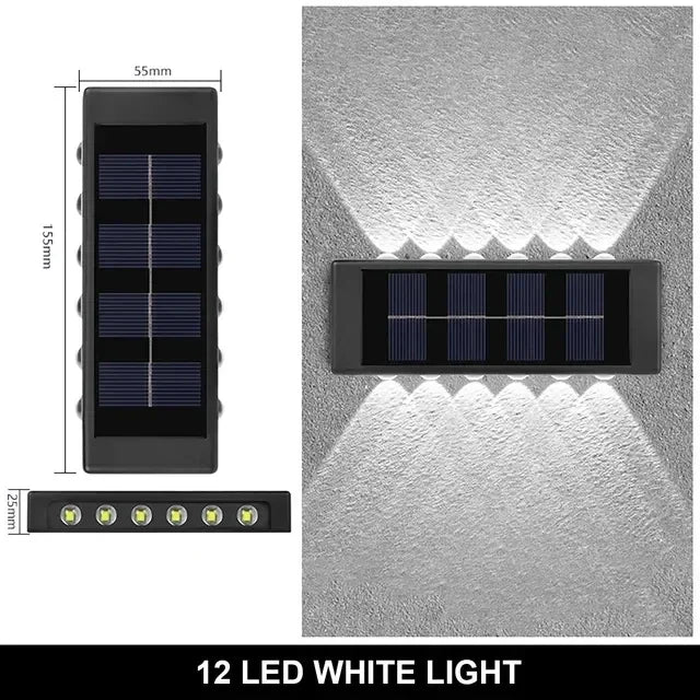 Moda Home Minimalist Outdoor Wall Light Waterproof LED Security and Decor
