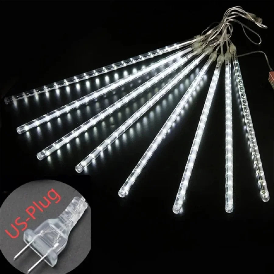 Moda Home Led Light Outdoor Meteor Shower Rain Lights Waterproof Garden Decor Outdoor Street Garland New Year Christmas Decoration